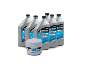 lot 223 image: Quicksilver Sterndrive and Inboard Engine Oil Kits 8M0182226