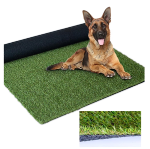 lot 235 image: LITA 4 x 6 Indoor Outdoor Artificial Grass Turf Rug for Patio Garden