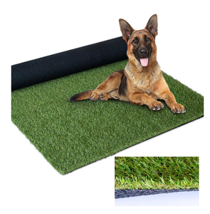 lot 239 image: LITA 4 x 6 Indoor Outdoor Artificial Grass Turf Rug for Patio Garden