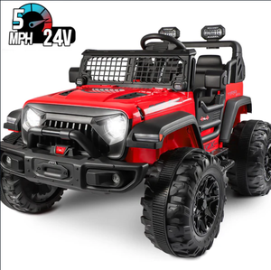 lot 212 image: Wisart Kid Red Jeep (Box 2 of 2 is missing)