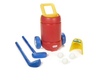 lot 337 image: Little Tikes TotSports Easy Hit Toy Golf Set, Toddlers Kids Ages 2 to 6