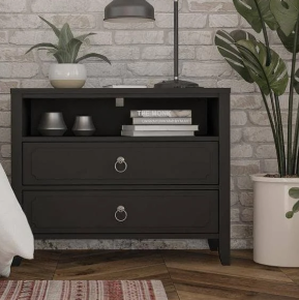 lot 117 image: Her Majesty 2 Drawer Nightstand Novogratz