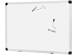 lot 347 image: Magnetic WhiteboardDry Erase Board, 36 x 48-inch, Aluminum Frame, SilverWhite