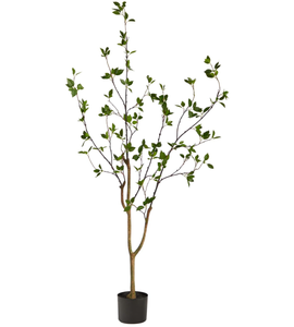 lot 435 image: Nearly Natural 5ft Minimalist Citrus Artificial Tree