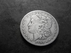 lot 5 image: 1892 Morgan Silver Dollar