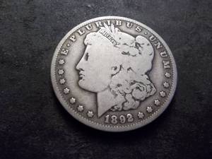 lot 7 image: 1892 O Morgan Silver Dollar