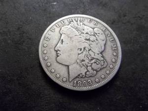 lot 11 image: 1893 O Morgan Silver Dollar