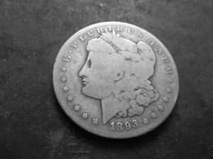 1893 S Morgan Silver Dollar