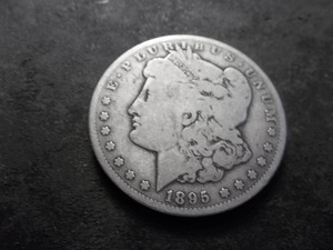 1895 S Morgan Silver Dollar