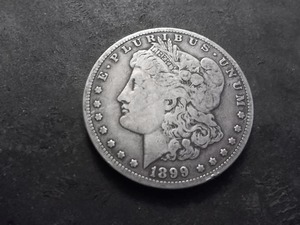 lot 28 image: 1899 O Morgan Silver Dollar