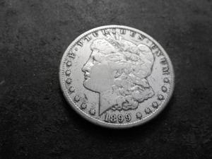 lot 29 image: 1899 S Morgan Silver Dollar