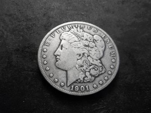lot 33 image: 1901 O Morgan Silver Dollar