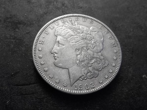 lot 35 image: 1902 Morgan Silver Dollar