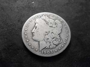 lot 40 image: 1903 S Morgan Silver Dollar