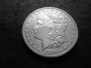 lot 29A image: 1900 Morgan Silver Dollar