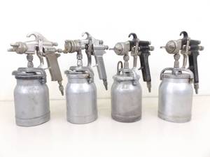 lot 36 image: Lot of 4 Sharpe, Napa, etc. Aluminum Paint SprayersSpray Guns