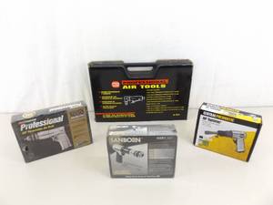 lot 41 image: Lot of NEW Air Drills etc. Tools