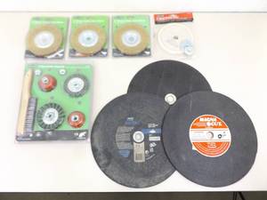 lot 46 image: Large Lot of NEW etc. Cutting, Polishing, Sanding, etc. Wheels