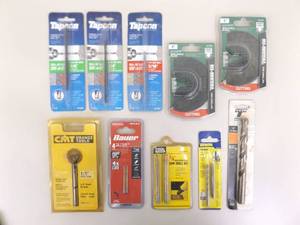 lot 48 image: Lot of NEW Various Misc Drill Bits