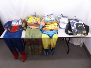 lot 33 image: Lot of 5 NEW Childrens Halloween Costumes