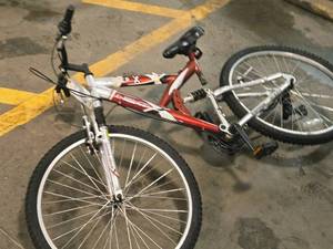 lot 454 image: Next Power X 26 Shimano 18-speed Trail Bike 18 RedWhite Frame