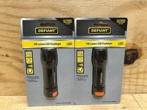 lot 29 image: 150 Lumens LED Flashlight (lot of 2)