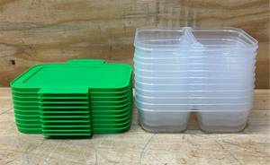 lot 42 image: SISTEMA 870ml Meal Prep Nest It 10 pack