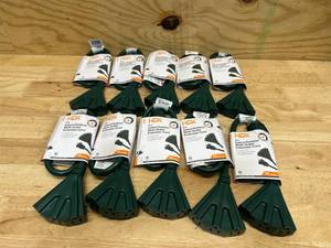 lot 51 image: 2 ft. 143 Light Duty IndoorOutdoor Extension Cord with Multiple Outlet Triple Tap End, Green