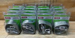 lot 82 image: URIAH 14 Ground Strap Cable Tin Coated Copper lot of 16