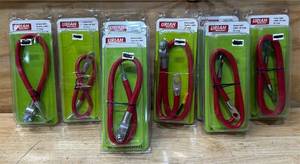 lot 96 image: URIAH Starter Cable, Battery Cable various sizes lot of 8