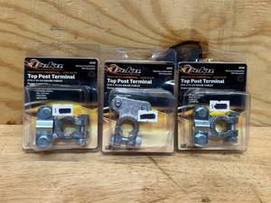 lot 98 image: Heavy-Duty Commercial Top Post Terminals Deka 00366 (lot of 3)