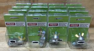 lot 104 image: URIAH Battery Terminal Wing-nut Style Marine Brass Nut lot of 16