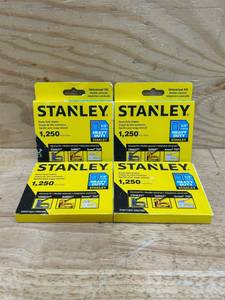 lot 126 image: STAPLES, HD, 12 IN, 1250 PC, PAPER (lot of 4)