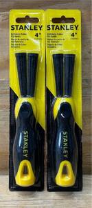 lot 128 image: STANLEY Bi-Material Rubber File Handle lot of 2