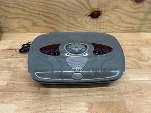 lot 142 image: Homedics Vibration Foot Massager with Soothing Heat, Gray
