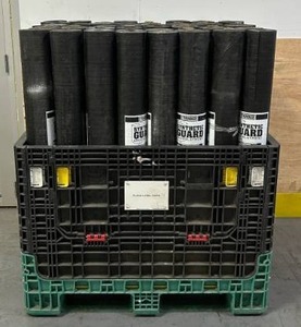 lot 143 image: TAMKO Synthetic Guard Underlayment sq footage 48,196.3 lot of 48 (bin not included)