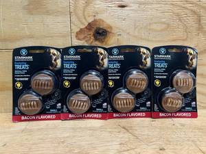 lot 185 image: Starmark Everlasting Dental Treats Bacon Small 2pk (Lot of 4)
