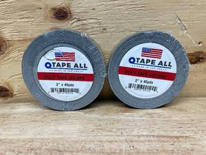 lot 223 image: Tape All - Lot of 2 - Duct Tape 2 in. x 45 Yds (0925250)