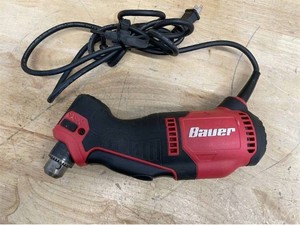 lot 232 image: BAUER 3.5 Amp, 38 in. Variable-Speed Close Quarters Drill (08122545)