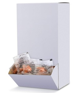 lot 244 image: Walkers Saftey Foam Ear Plugs (200 Pair Box)
