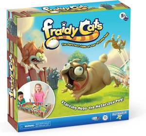 lot 255 image: Fraidy Cats, Interactive Board Games for Kids- Board Games for Family Night, Family Games, Game Night, Family Board Games, Kids Toys, Preschool Toys,2-4 Multi-Player Game, Ages 5