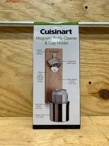 lot 290 image: Cuisineart magnetic bottle opener and cupholder