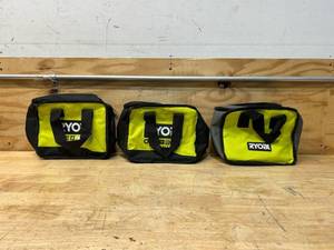 lot 294 image: RYOBI bag lot of 3