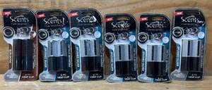 lot 295 image: SCENTS Luxe Collection car scent lot of 6