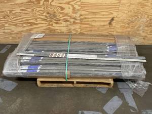 lot 302 image: Performance Accessories - Pallet of - Quest 0.31 in. T x 2 in. W x 78.7 in. L Vinyl 4-in-1 Molding