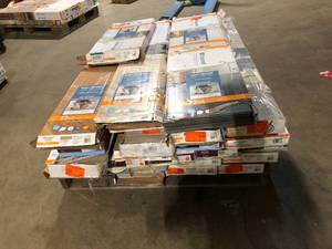 lot 50 image: Pallet of Mixed Assorted Flooring Various Models and Conditions Customer Returns See Pictures