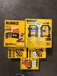 lot 14 image: Lot of Assorted Dewalt Portable power Stations Various Models and Conditions   Customer Returns See Pictures