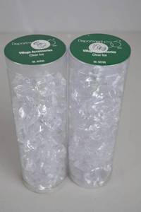 lot 84 image: Department 56 Village Accessories Clear Ice Lot