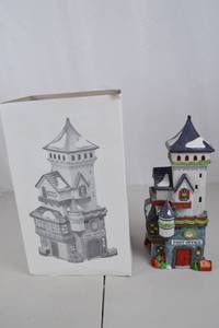 lot 89 image: Dept 56 North Pole Series Post Office with Box and Power Cord