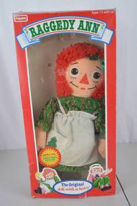 lot 138 image: Raggedy Ann Special Christmas Edition Doll by Playskool in Box